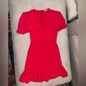 Amanda Uprichard Rosen dress in begonia